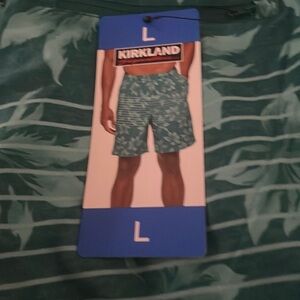 - Men’s Kirkland swim shorts